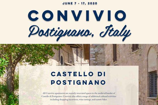 Convivio Conference 2021: Poetry Faculty: CANCELLED